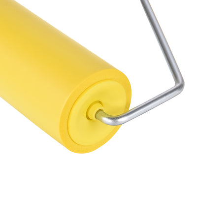 Harfington Nitrile Rubber Paint Roller Brush 9 Inch 225mm for Household Wall Painting Treatment with Plastic Handle