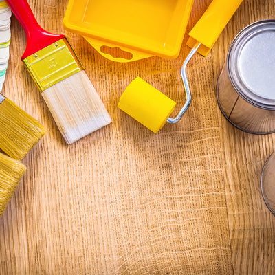 Harfington Nitrile Rubber Paint Roller Brush 9 Inch 225mm for Household Wall Painting Treatment with Plastic Handle