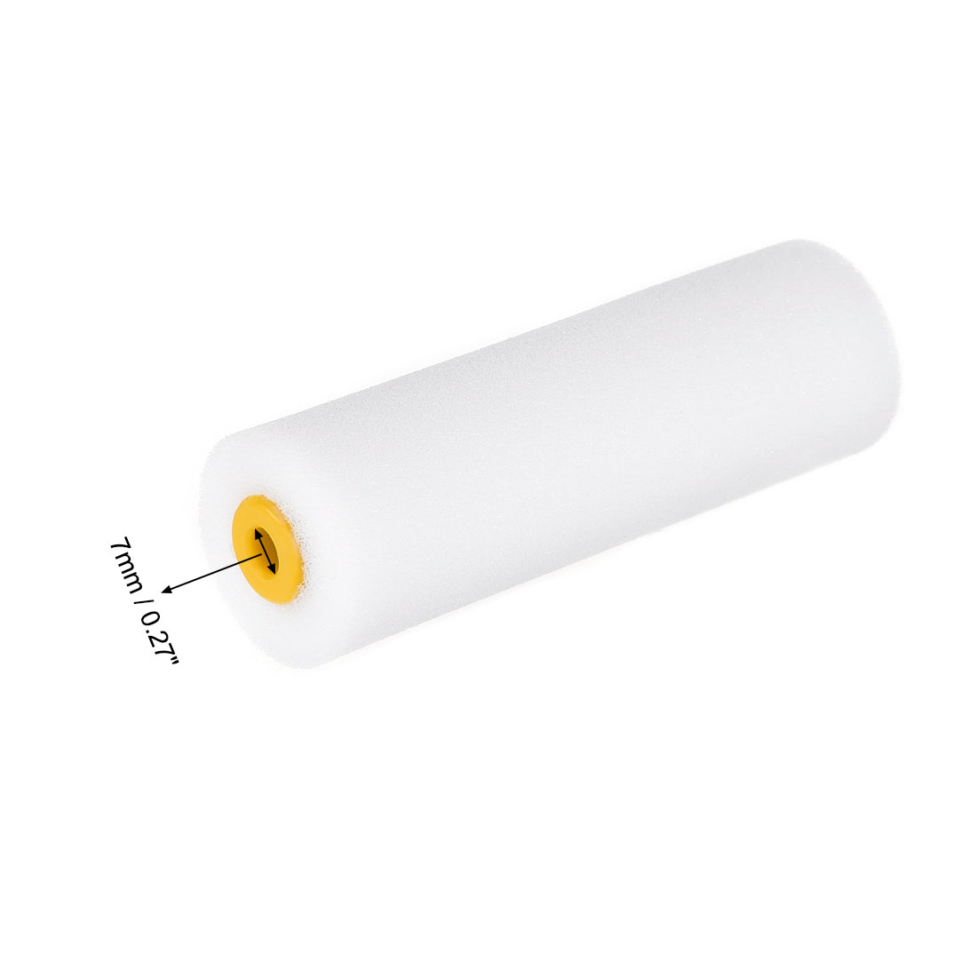 Harfington Paint Roller Cover 4.5 Inch 110mm Mini Sponge Brush for Household Wall Painting Treatment 2pcs