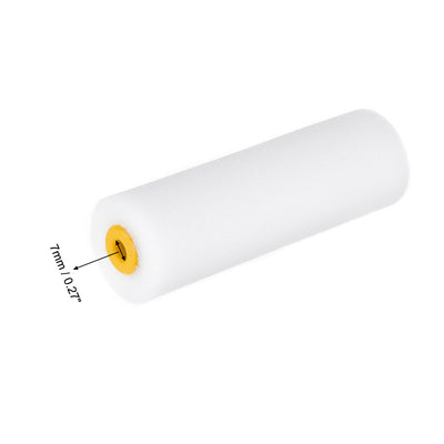 Harfington Paint Roller Cover 4.5 Inch 110mm Mini Sponge Brush for Household Wall Painting Treatment 2pcs