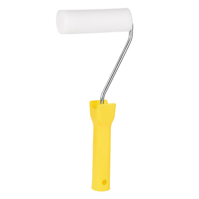 Harfington Sponge Paint Roller Brush 4.5 Inch 111mm for Household Wall Painting Treatment with Plastic Handle