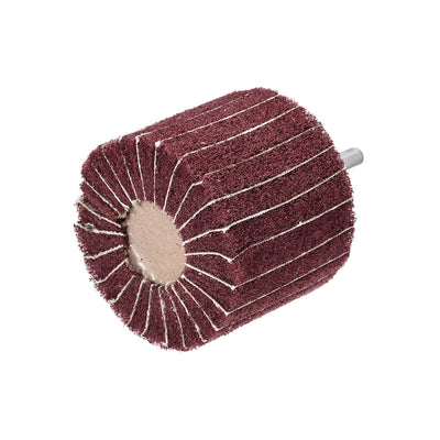 Harfington 6mm Shank Mounted Flap Wheels Buffing Polishing Wheels 3pcs