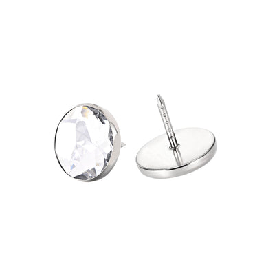 Harfington Crystal Upholstery Nails Furniture Tacks 22.8mm Dia Head 16mm Length Shank , 20 Pcs