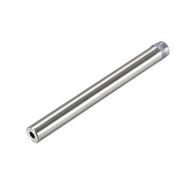 Harfington Glass Standoff Mount Stainless Steel Wall Standoff Holder Advertising Nails 12mm Dia 123mm Length with Mounting Screws , 6 Pcs