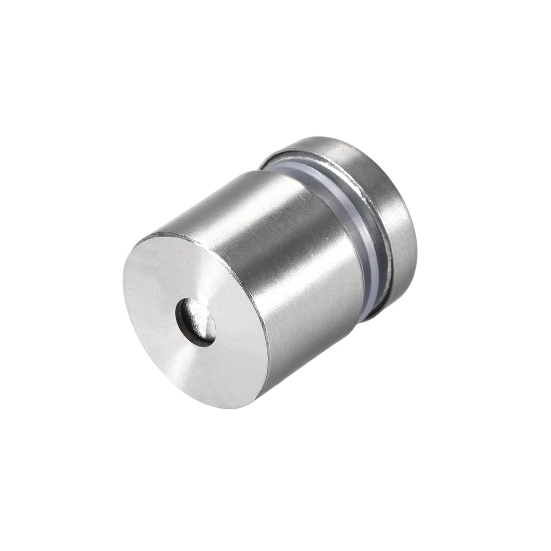 Harfington Glass Standoff Mount Stainless Steel Wall Standoff Holder Advertising Nails 16mm Dia 23mm Length with Mounting Screws , 20 Pcs