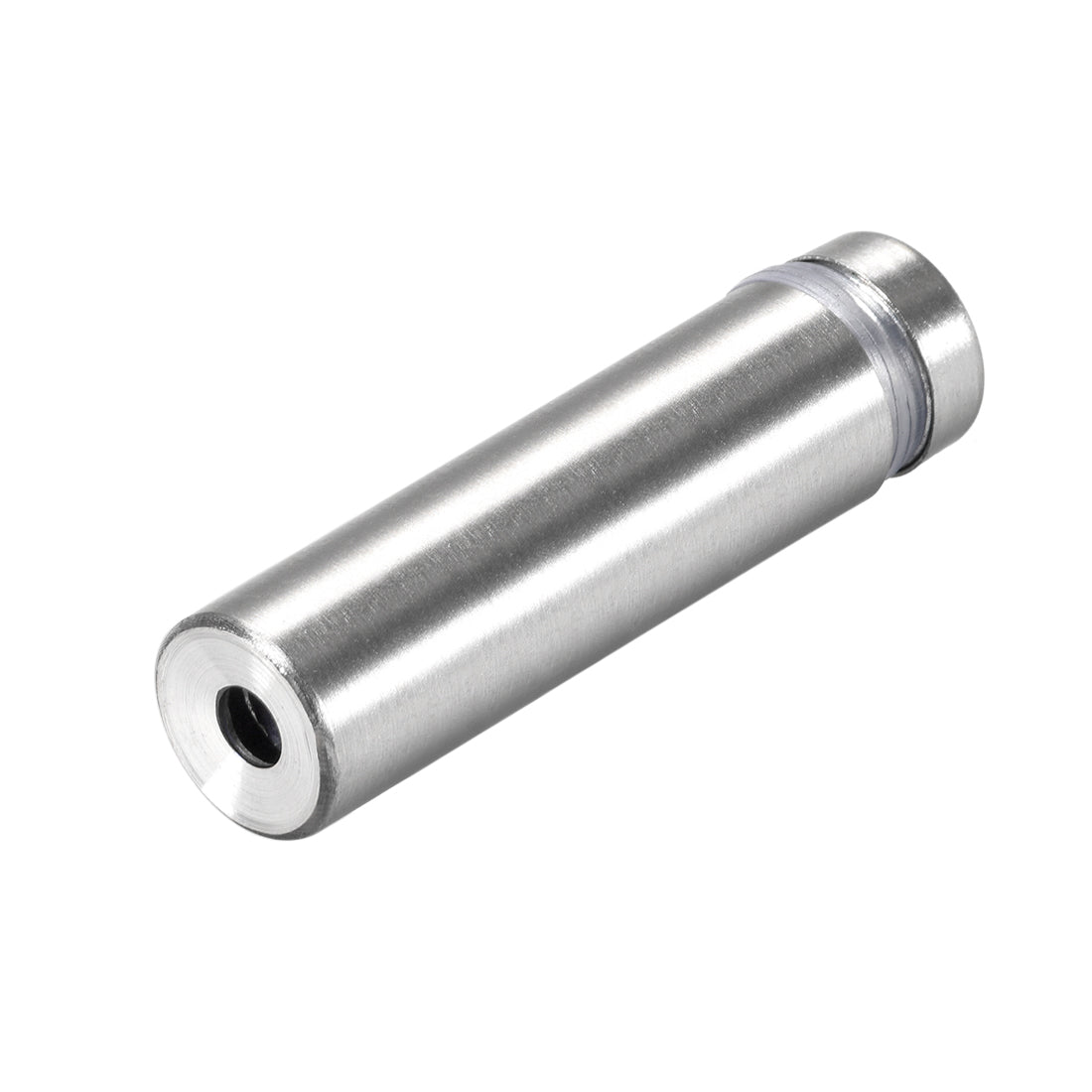 Harfington Glass Standoff Mount Stainless Steel Wall Standoff Holder Advertising Nails 25mm Dia 103mm Length with Mounting Screws , 2 Pcs