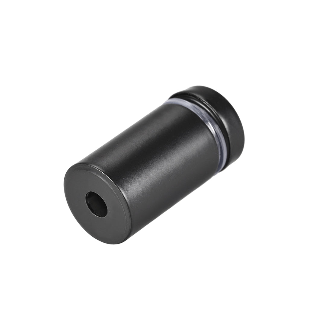 Harfington Glass Standoff Mount Stainless Steel Wall Standoff Holder Advertising Nails 16mm Dia 32mm Length Black with Screws , 8 Pcs