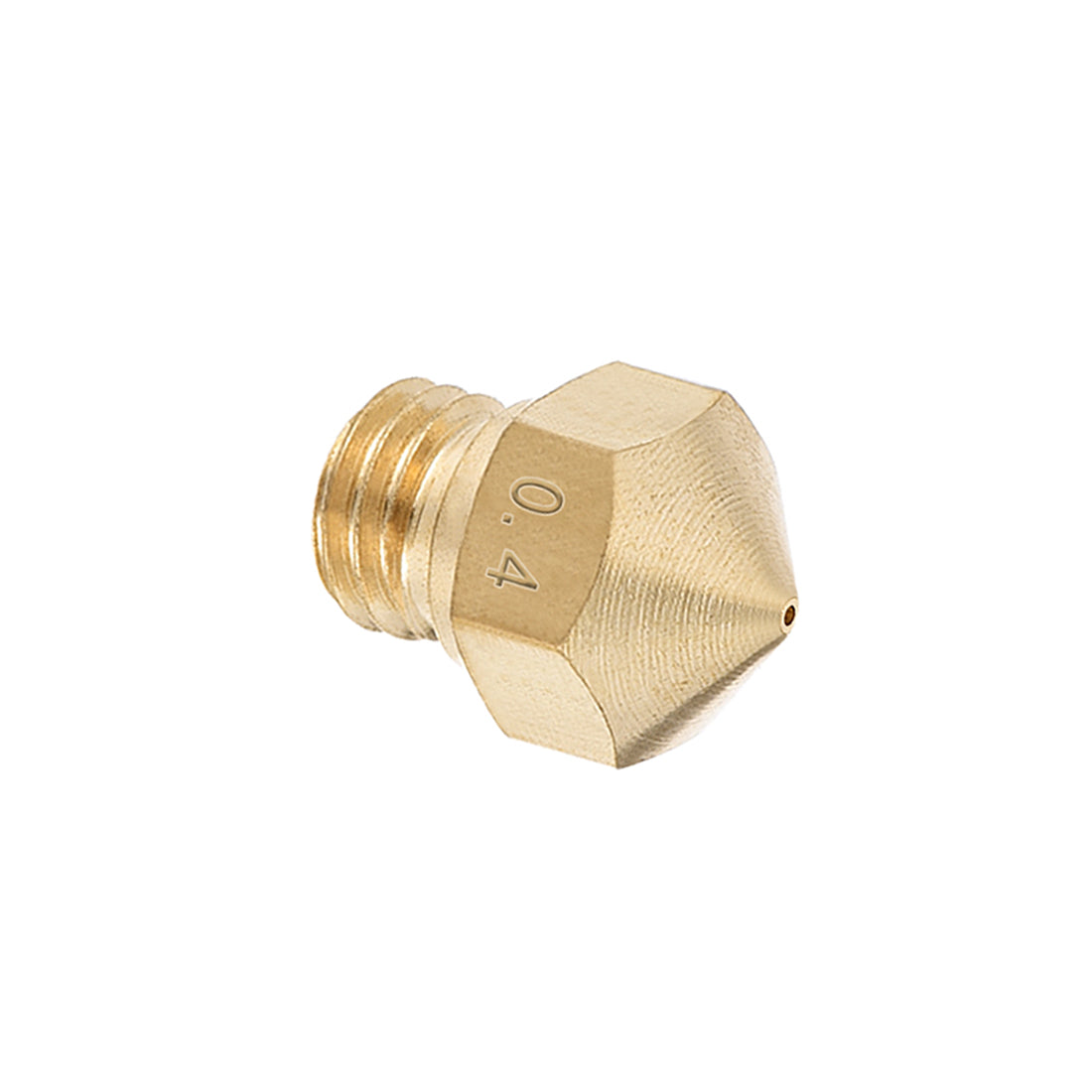 Harfington 0.4mm 3D Printer Nozzle, Fit for MK10, for 1.75mm Filament Brass 2pcs
