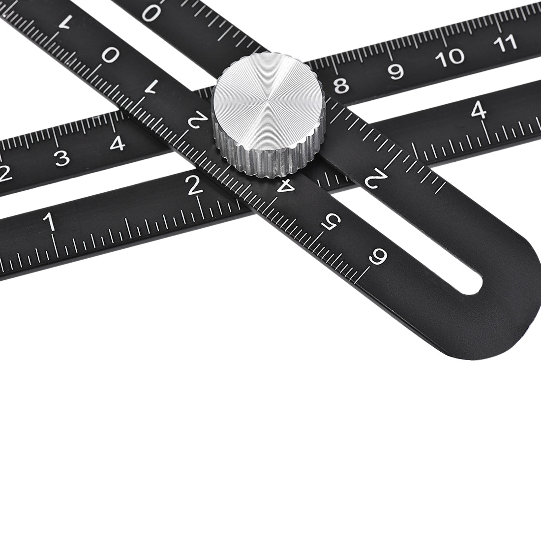 Harfington 4 Sided Folding Multi-Angle Measuring Ruler Tools