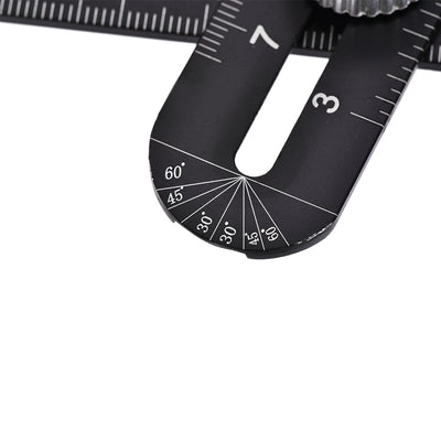 Harfington 4 Sided Folding Multi-Angle Measuring Ruler Tools