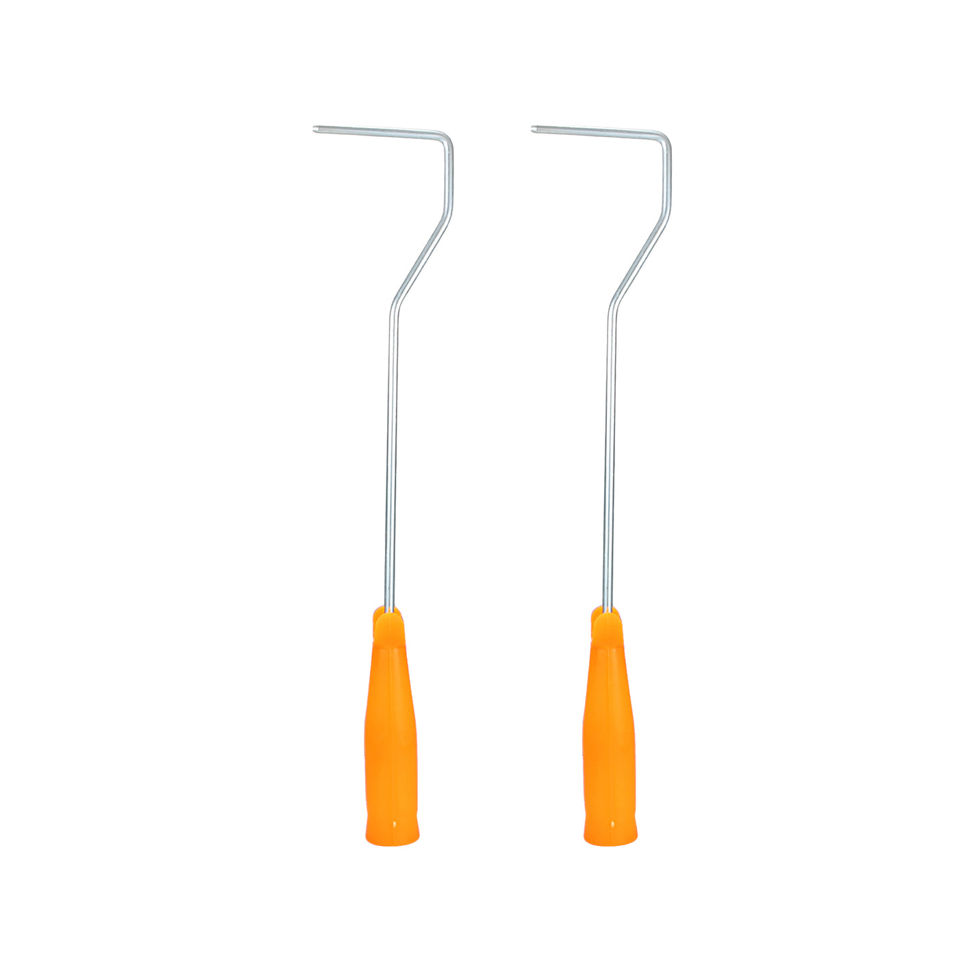 Harfington Paint Roller Frame 4 Inch Plastic Handle 345mm Long for Wall Painting 2pcs