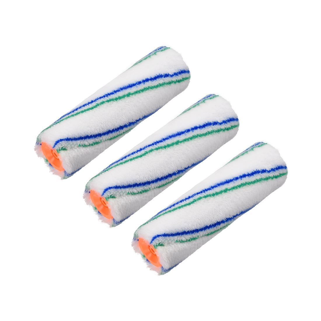 Harfington Paint Roller Cover 9 Inch Polyester Brush for Wall Painting Treatment 3pcs