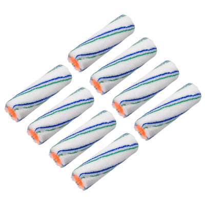 Harfington Paint Roller Cover 9 Inch Polyester Brush for Wall Painting Treatment 8pcs