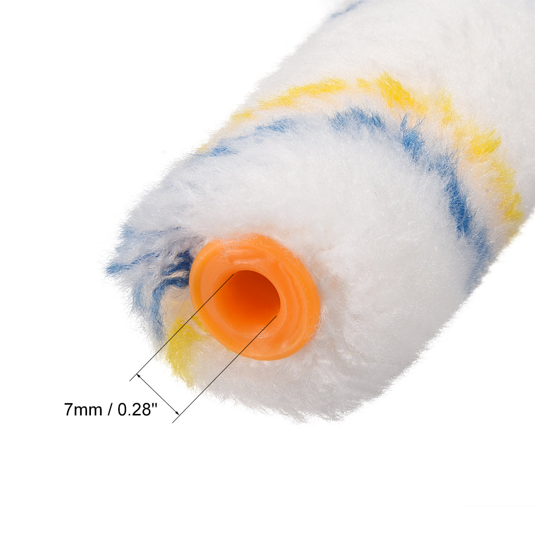 Harfington Paint Roller Cover 4 Inch Cotton Brush for Wall Painting Treatment 10pcs