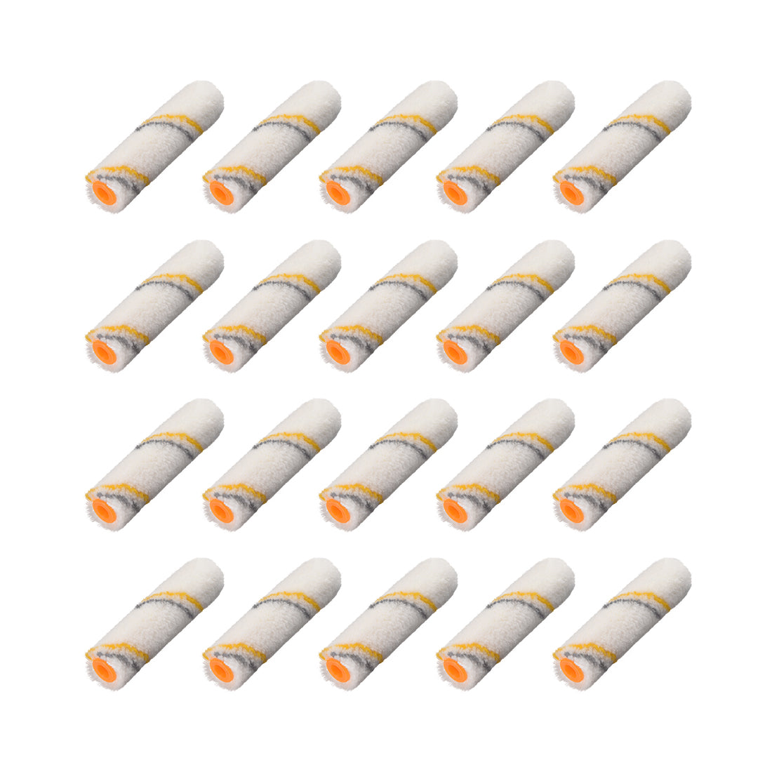 Harfington Paint Roller Cover 4 Inch Wool Brush for Wall Painting Treatment 20pcs