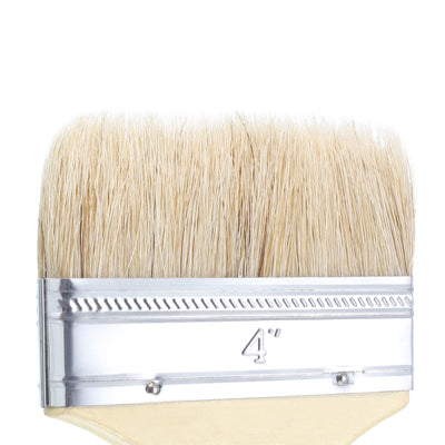 Harfington 4 Inch Chip Paint Brush Synthetic Bristle with Wood Handle for Wall Treatment