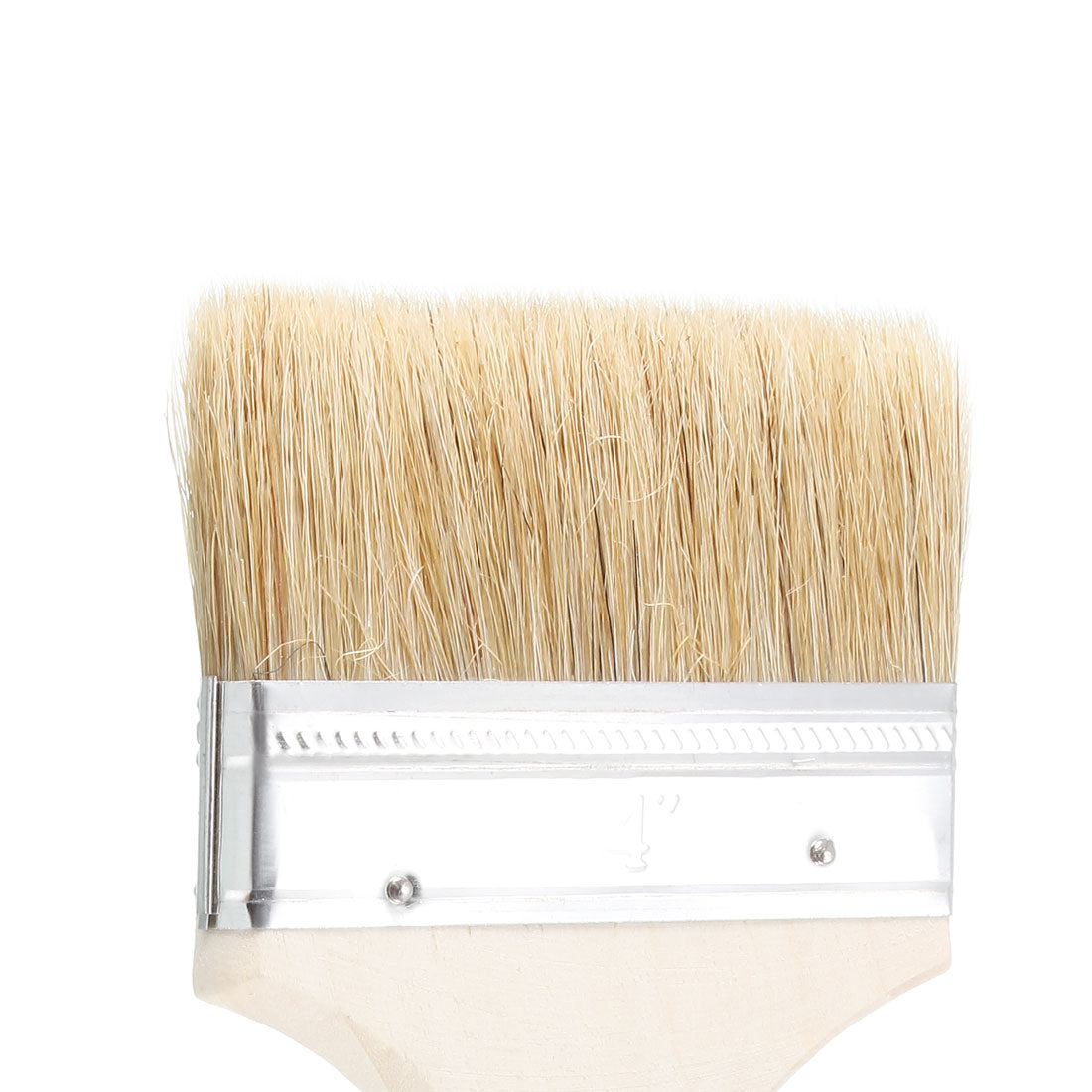 Harfington 4 Inch Chip Paint Brush Synthetic Bristle with Wood Handle for Wall Treatment 2pcs