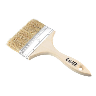 Harfington 5 Inch Chip Paint Brush Synthetic Bristle with Wood Handle for Wall Treatment
