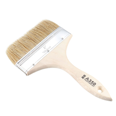 Harfington 6 Inch Chip Paint Brush Synthetic Bristle with Wood Handle for Wall Treatment