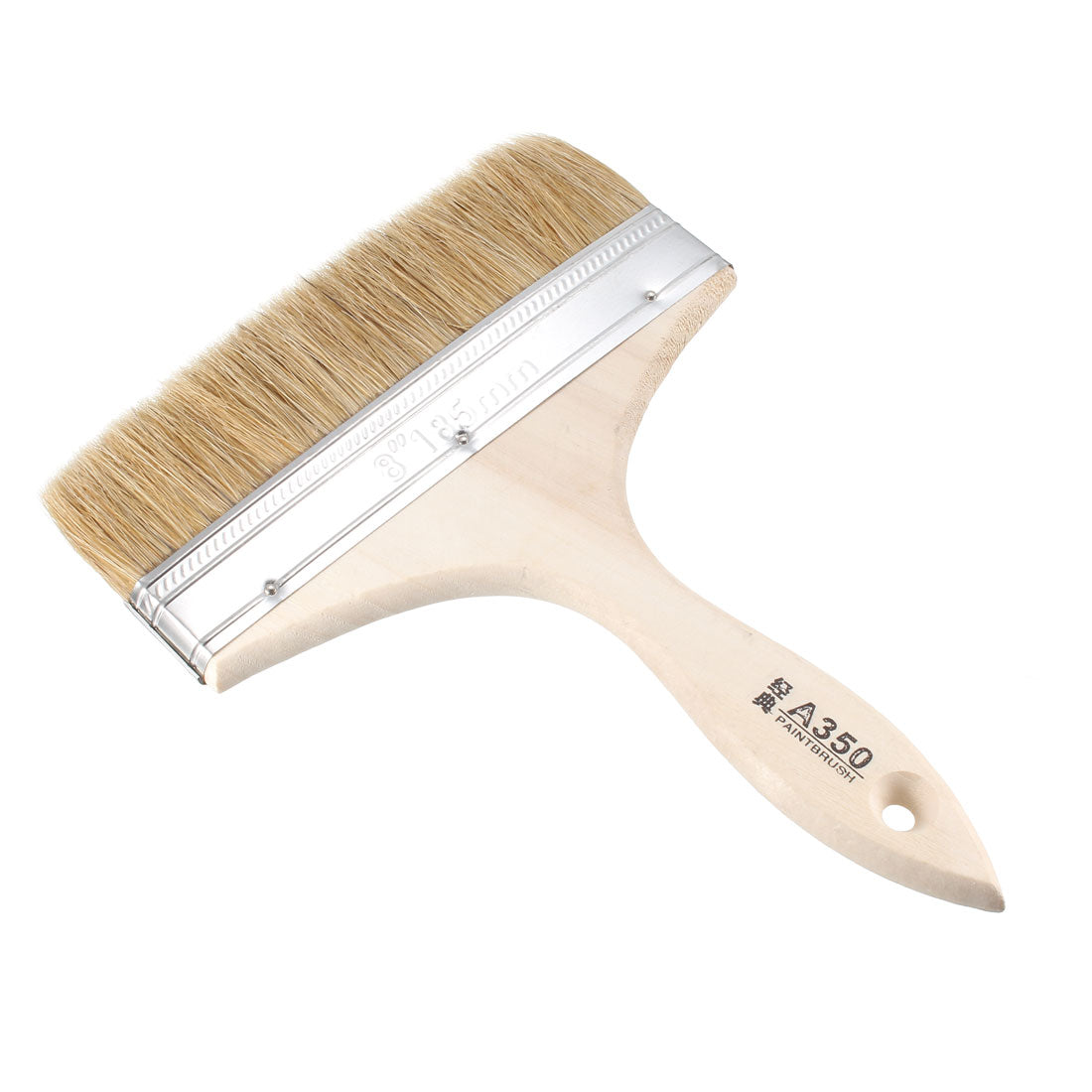 Harfington 8 Inch Chip Paint Brush Synthetic Bristle with Wood Handle for Wall Treatment