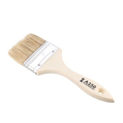 Harfington 3 Inch Chip Paint Brush Synthetic Bristle with Wood Handle for Wall Treatment