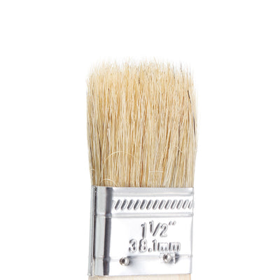 Harfington 1.5 Inch Chip Paint Brush Synthetic Bristle with Wooden Handle for Wall Treatment 2pcs