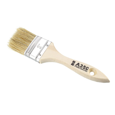 Harfington 2 Inch Chip Paint Brush Synthetic Bristle with Wooden Handle for Wall Treatment 3pcs