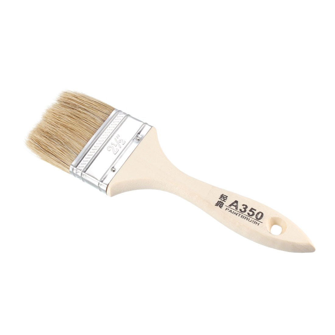 Harfington 2.5 Inch Chip Paint Brush Synthetic Bristle with Wooden Handle for Wall Treatment