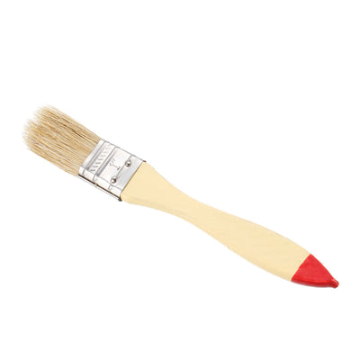 Harfington 1 Inch Chip Paint Brush Synthetic Bristle with Wood Handle for Wall Treatment 2pcs