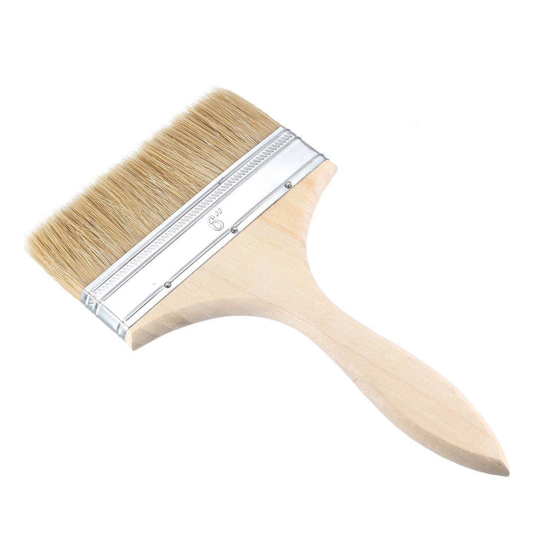 Harfington 6 Inch Chip Paint Brush Synthetic Bristle with Wooden Handle for Wall Treatment