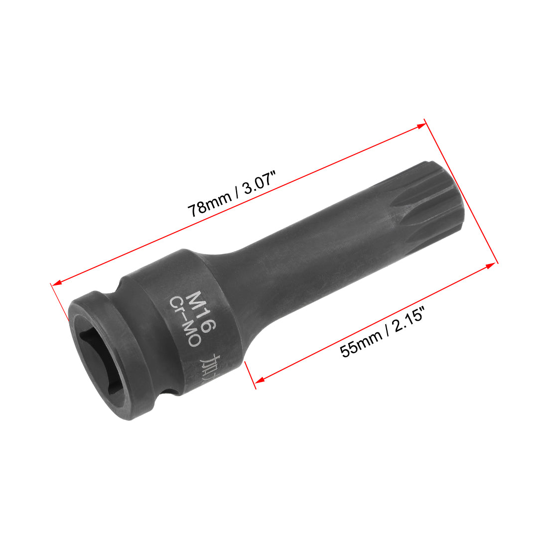 Harfington Drive Impact Socket Cr-Mo Steel