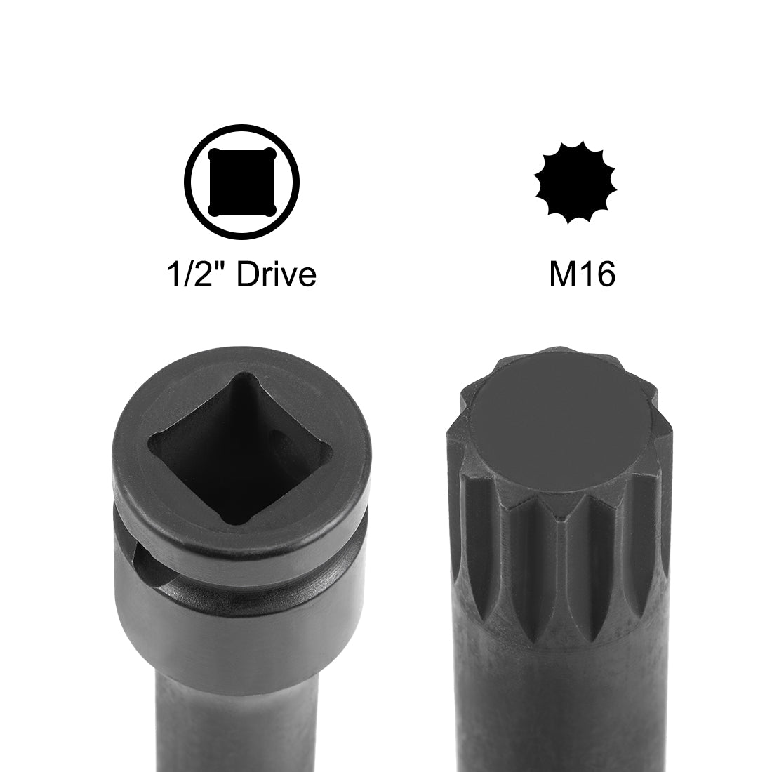 Harfington Drive Impact Socket Cr-Mo Steel