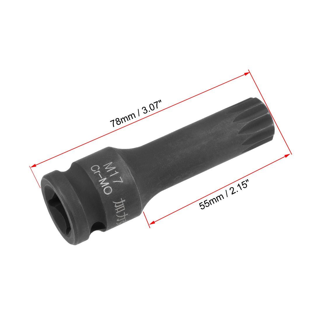 Harfington Drive Impact Socket Cr-Mo Steel