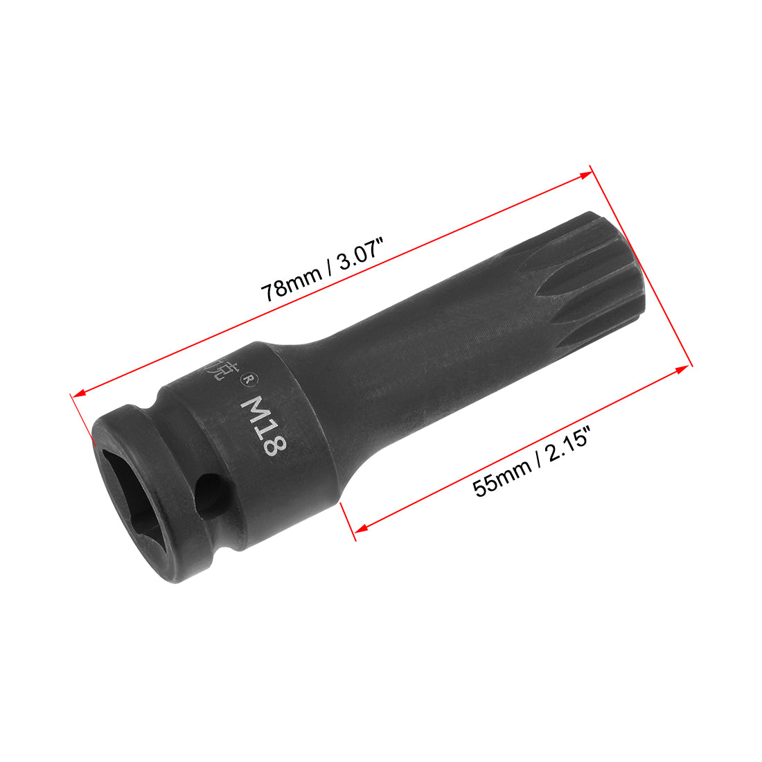 Harfington Drive Impact Socket Cr-Mo Steel