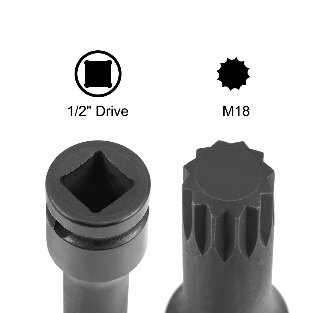 Harfington Drive Impact Socket Cr-Mo Steel