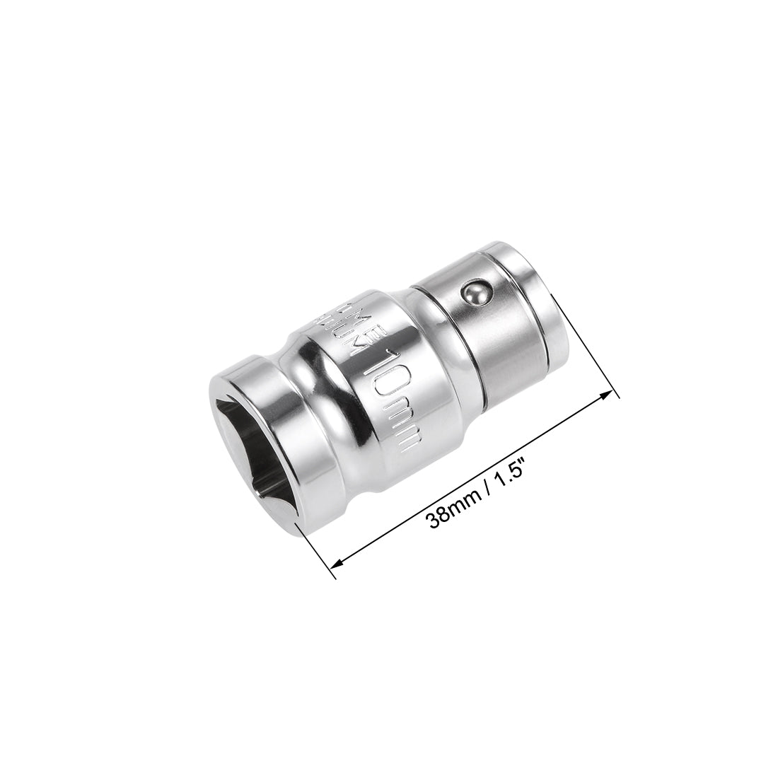 Harfington 1/2" Drive x M5 - M12 Triple Square Spline Bit Socket Set, S2 Steel Bits, CR-V Sockets