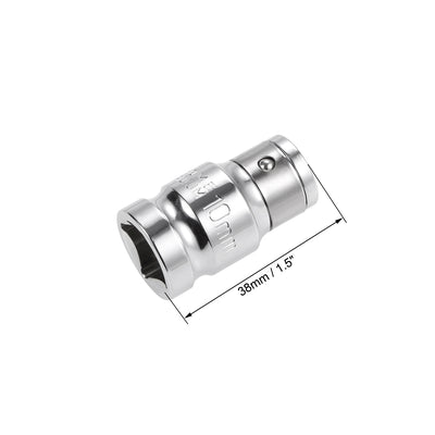Harfington 1/2" Drive x M5 - M12 Triple Square Spline Bit Socket Set, S2 Steel Bits, CR-V Sockets