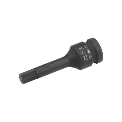 Harfington Impact Hex Bit Socket, Metric, Cr-Mo Steel
