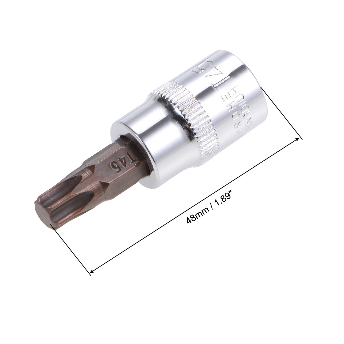 Harfington Drive x Torx Bit Socket, S2 Steel Bits, CR-V Steel Sockets (for Hand Use Only)