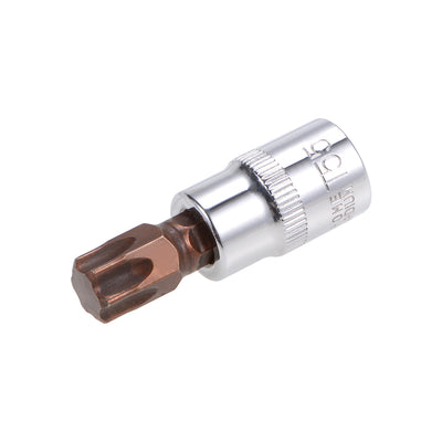 Harfington Drive x Torx Bit Socket, S2 Steel Bits, CR-V Steel Sockets (for Hand Use Only)