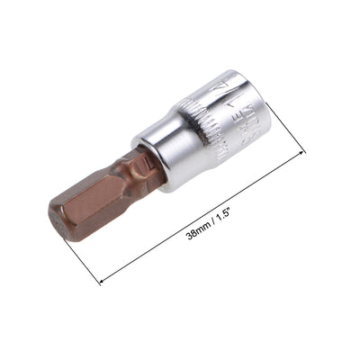 Harfington Hex Bit Socket, S2 Steel Bits, CR-V Sockets (for Hand Use Only)