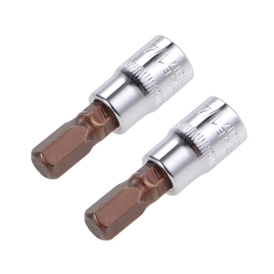 Harfington Hex Bit Socket, S2 Steel Bits, CR-V Sockets (for Hand Use Only)