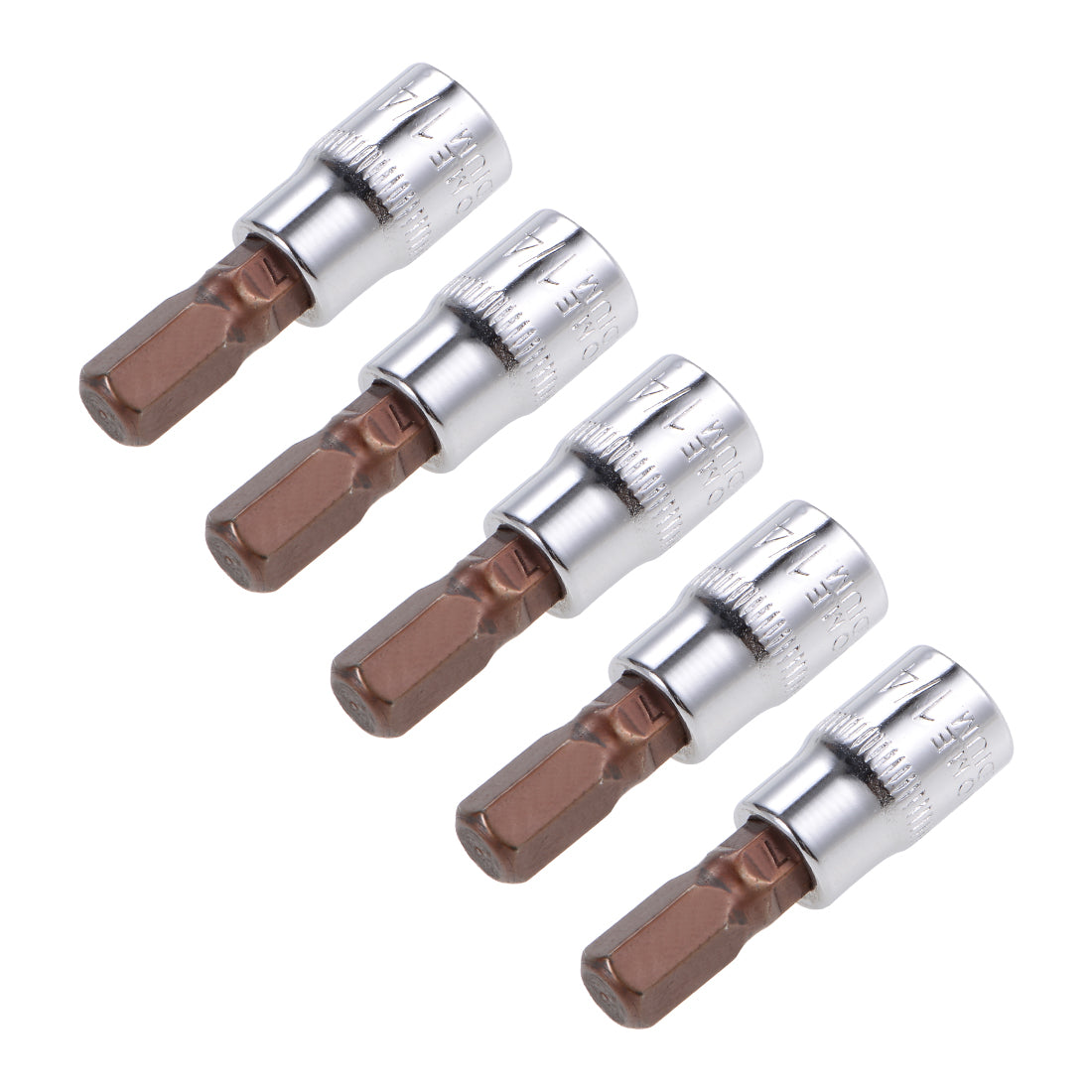 Harfington Hex Bit Socket, S2 Steel Bits CR-V Sockets for Hand Use Only