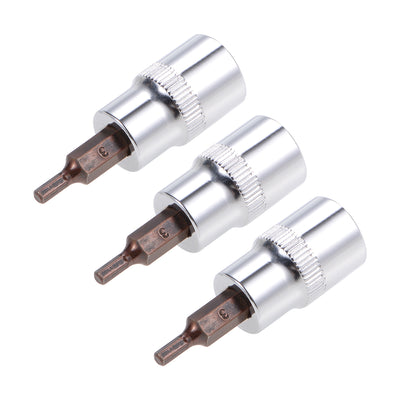 Harfington Hex Bit Sockets, S2 Steel Bits, CR-V Sockets (for Hand Use Only)