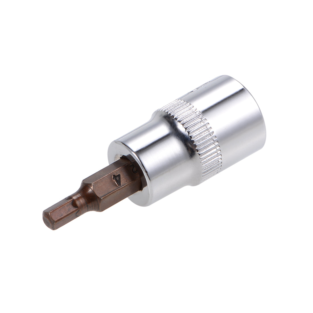 Harfington 3/8" Drive x 4mm Hex Bit Socket, Standard Metric, S2 & Cr-V Steel