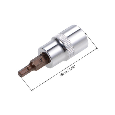 Harfington Hex Bit Sockets, S2 Steel Bits, CR-V Sockets (for Hand Use Only)