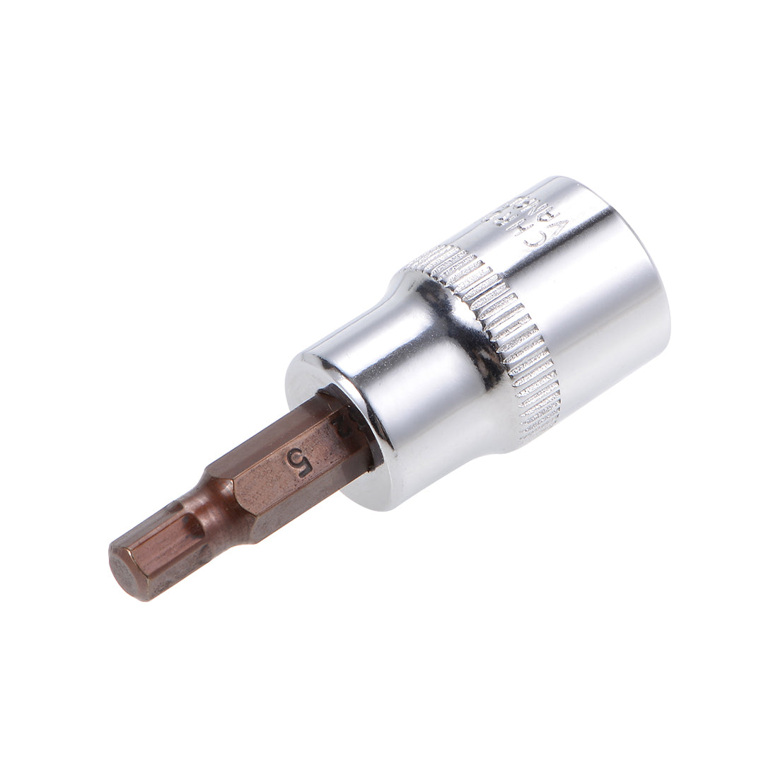 Harfington 3/8" Drive x 5mm Hex Bit Socket, Standard Metric, S2 & Cr-V Steel