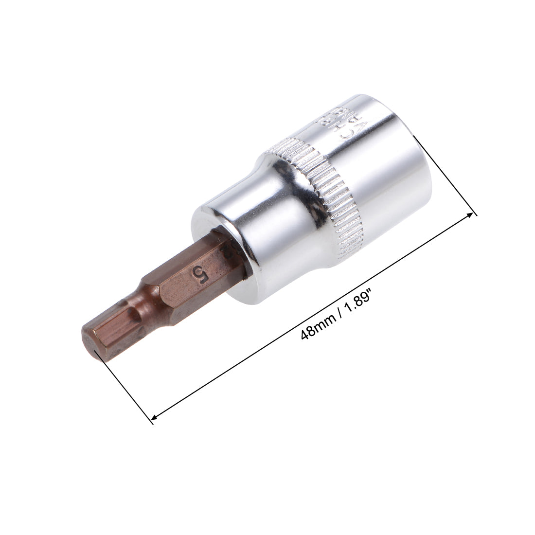 Harfington Hex Bit Sockets, S2 Steel Bits, CR-V Sockets (for Hand Use Only)