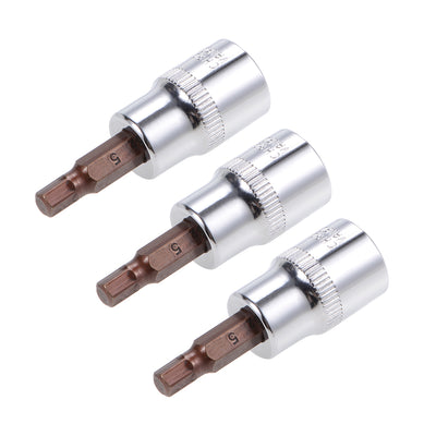 Harfington Hex Bit Sockets, S2 Steel Bits, CR-V Sockets (for Hand Use Only)