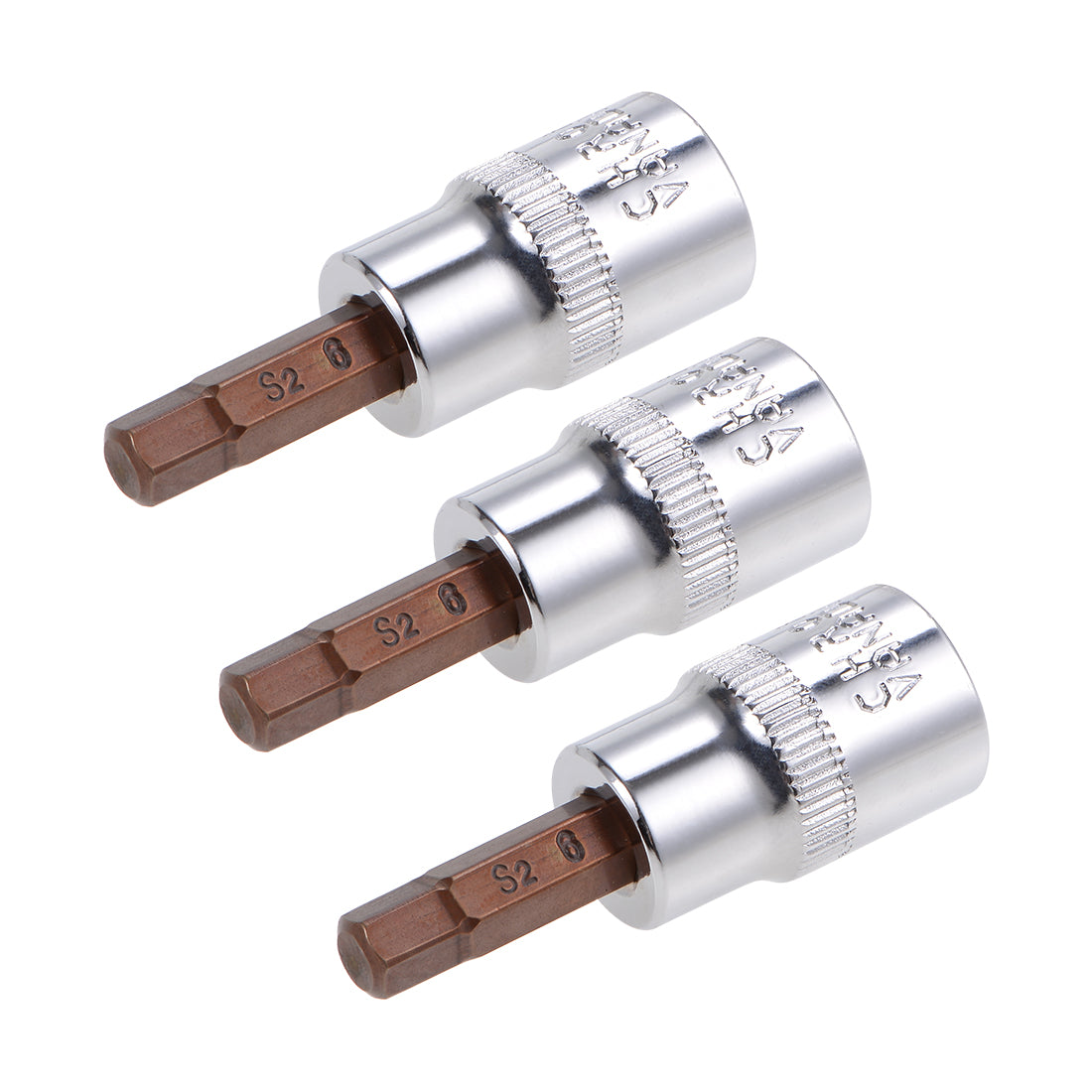 Harfington Hex Bit Sockets, S2 Steel Bits, CR-V Sockets (for Hand Use Only)